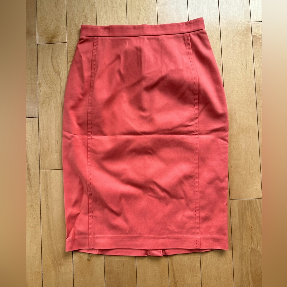 NWT Jacob pencil skirt in pinky-peach colour.